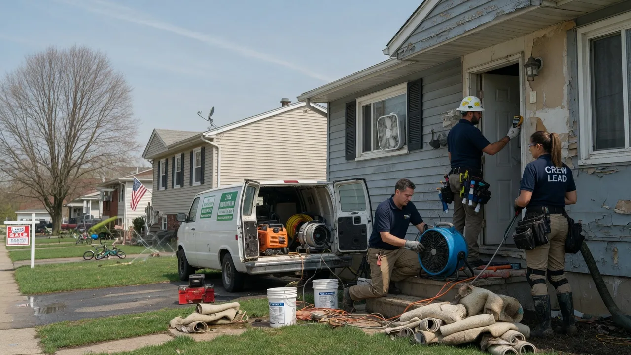 Flood Cleanup in Robbins, IL near me